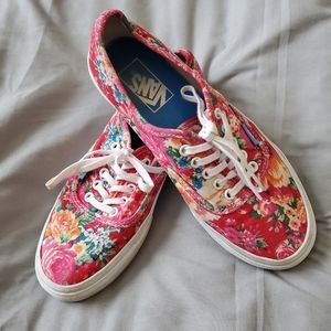 Vans Floral Liberty Art Fabrics Era Pink Flowers